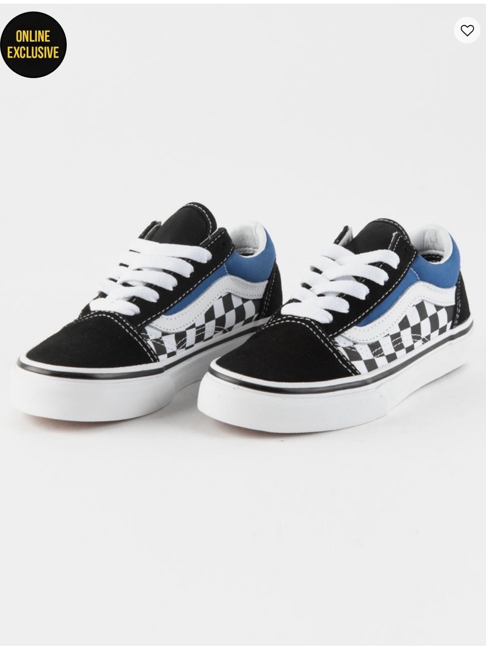 Vans kids tennis shoes